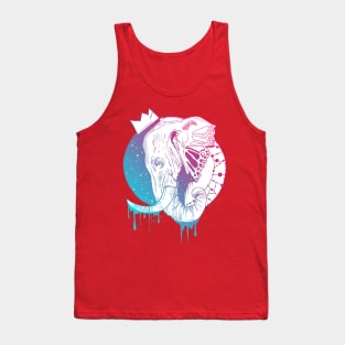 Dual Color Royal Elephant Tank Top